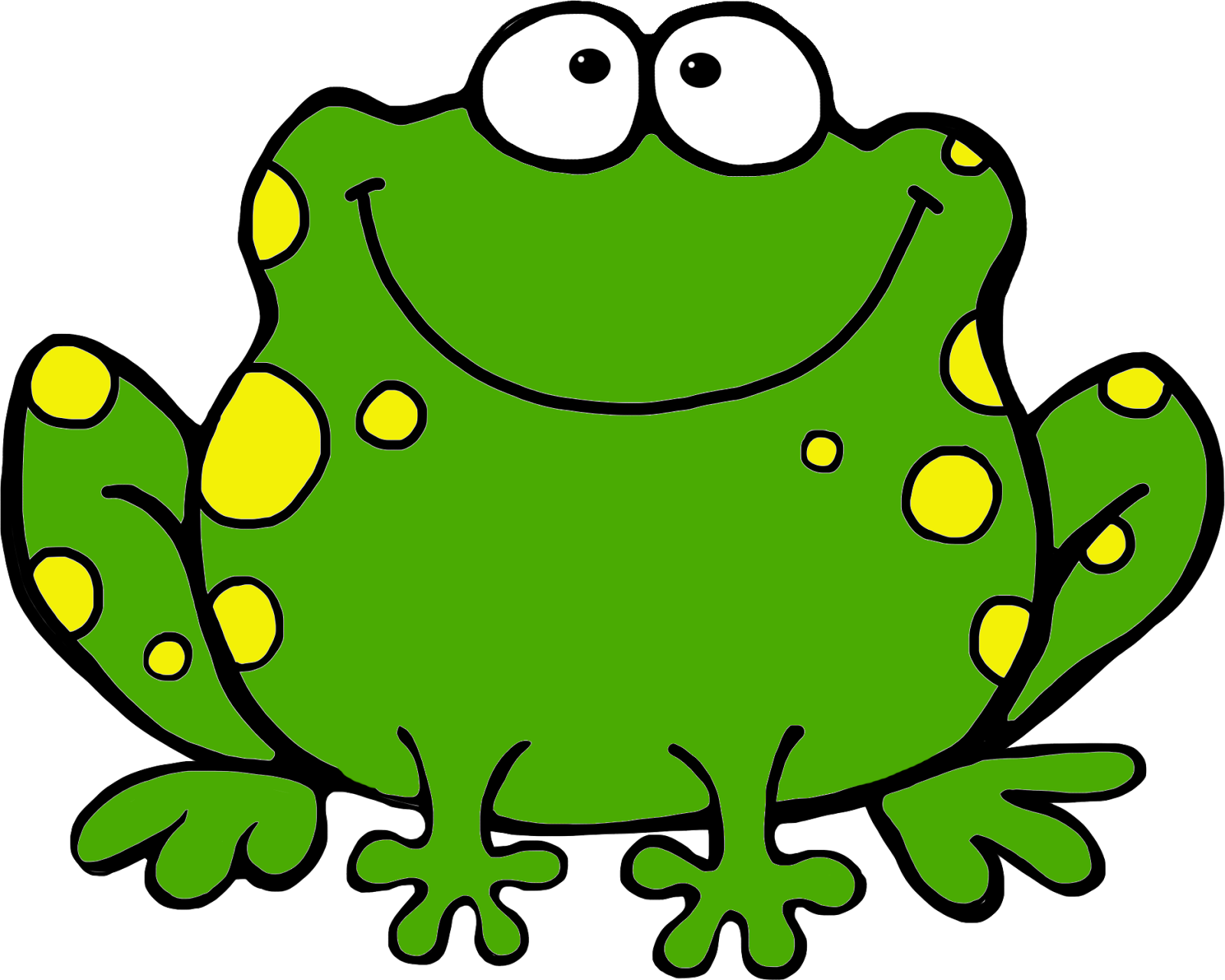 free clipart frog cartoon - photo #12