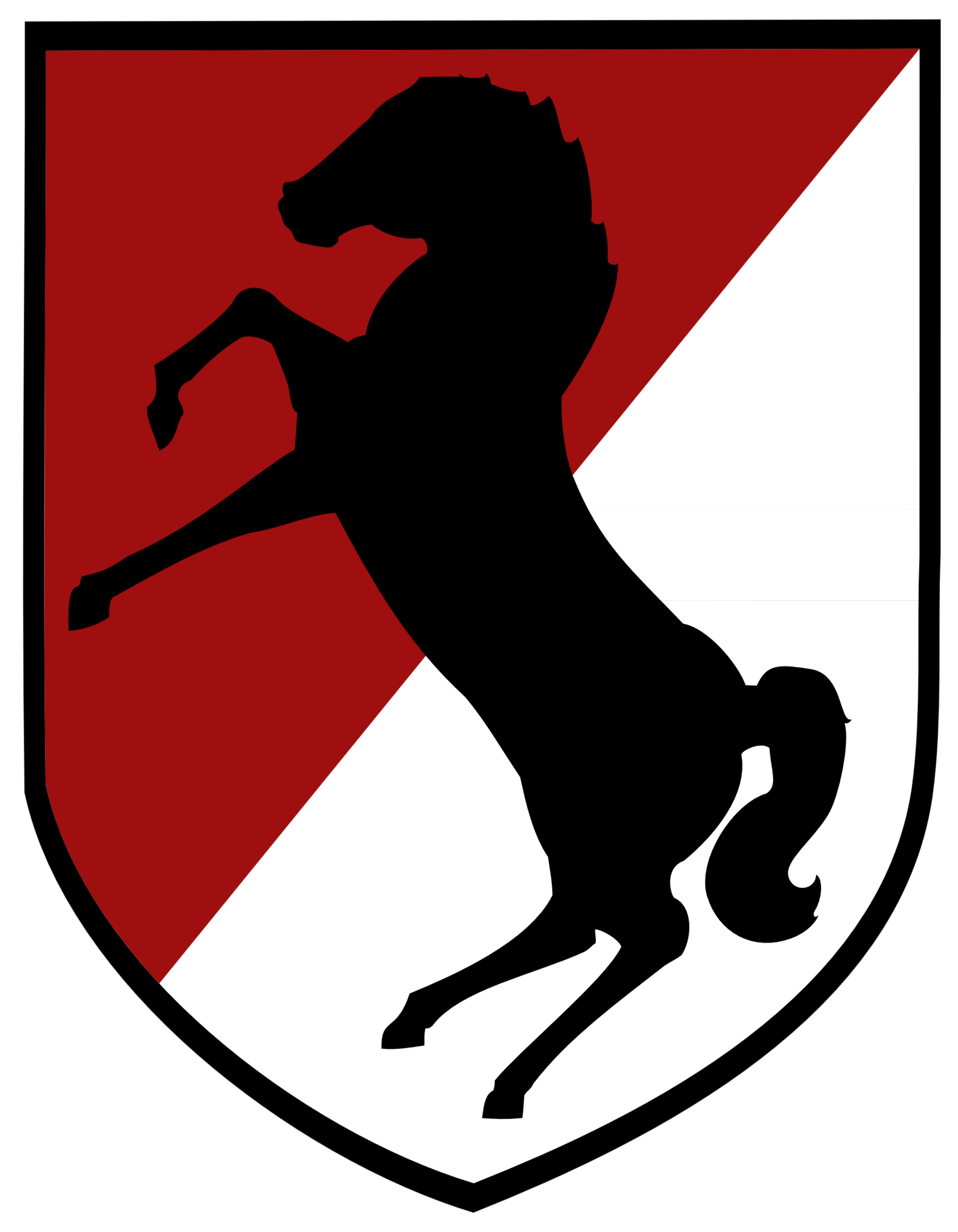 Public Domain Clip Art Image | The 11th Armored Cavalry Regiment ...