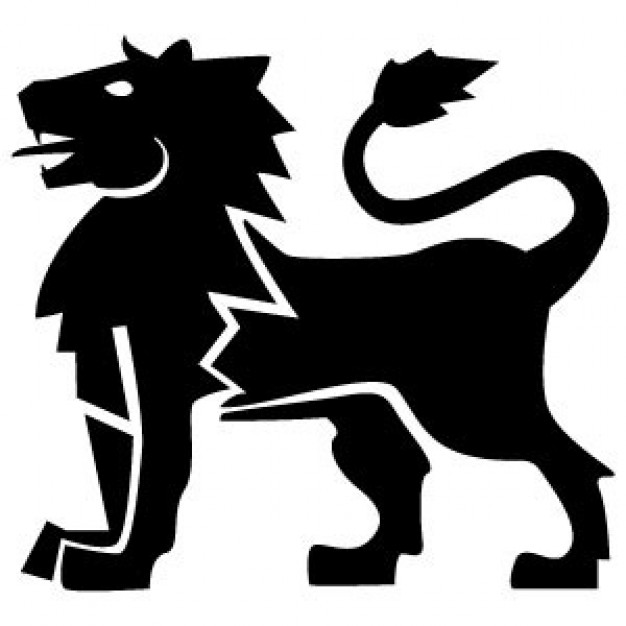 Heraldic Lion Vector Vector | Free Download