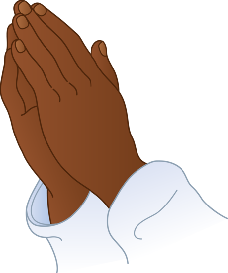 Praying Hands 2 - Free Clip Art