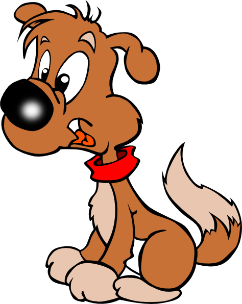 Puppy Cartoon clip art - vector clip art online, royalty free ...