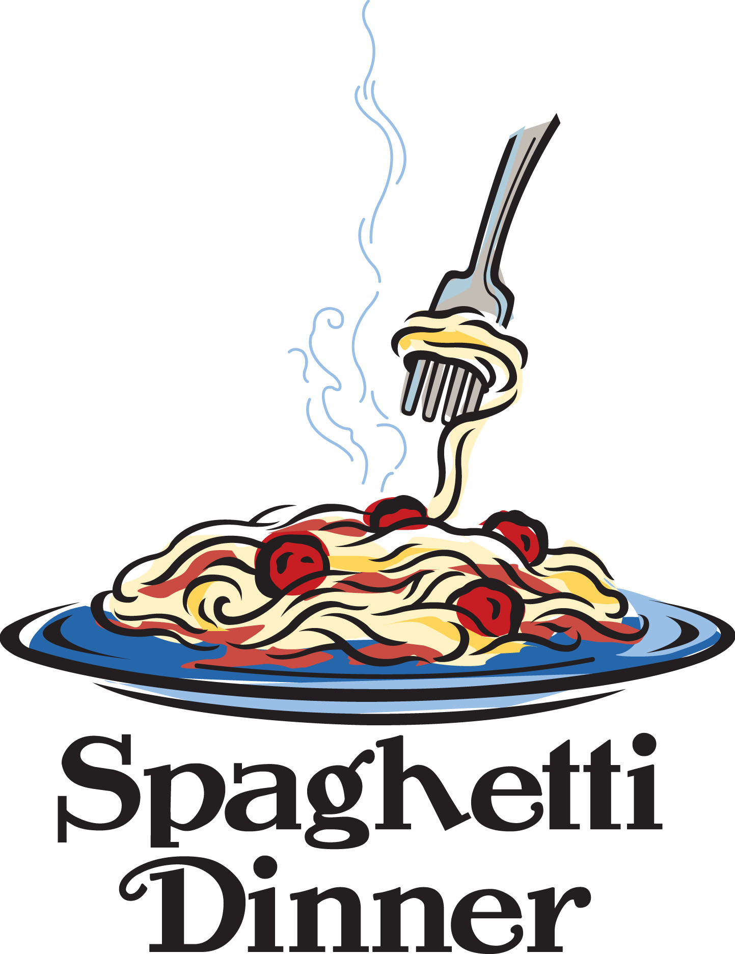 spaghetti and meatballs clipart - photo #5