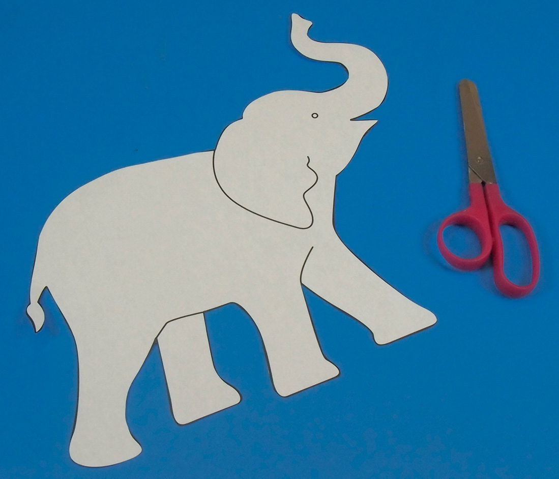 Elephant Stencil Cliparts.co