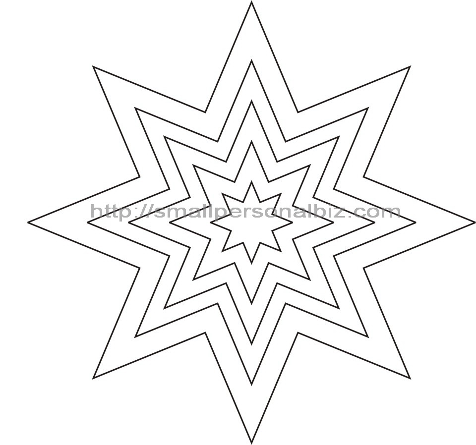 Printable star template for kids mycrws.