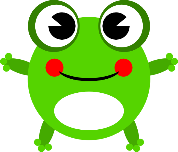 Frog 12 clip art - vector clip art online, royalty free & public ...