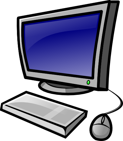 Free to Use & Public Domain Desktop Computer Clip Art