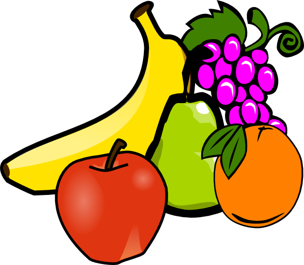 Pix For > Fruits Clipart