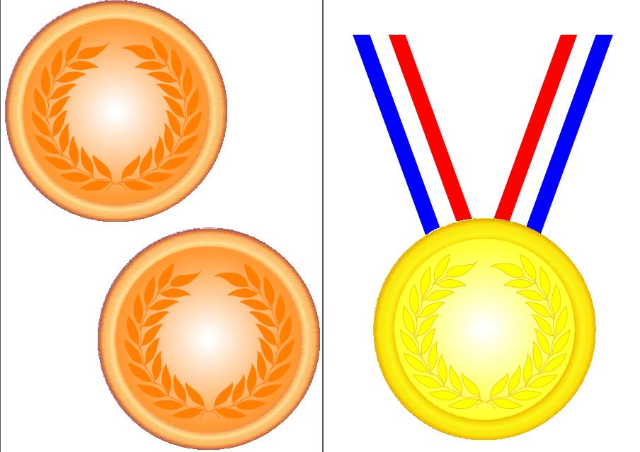 Clip Art Gold Medal