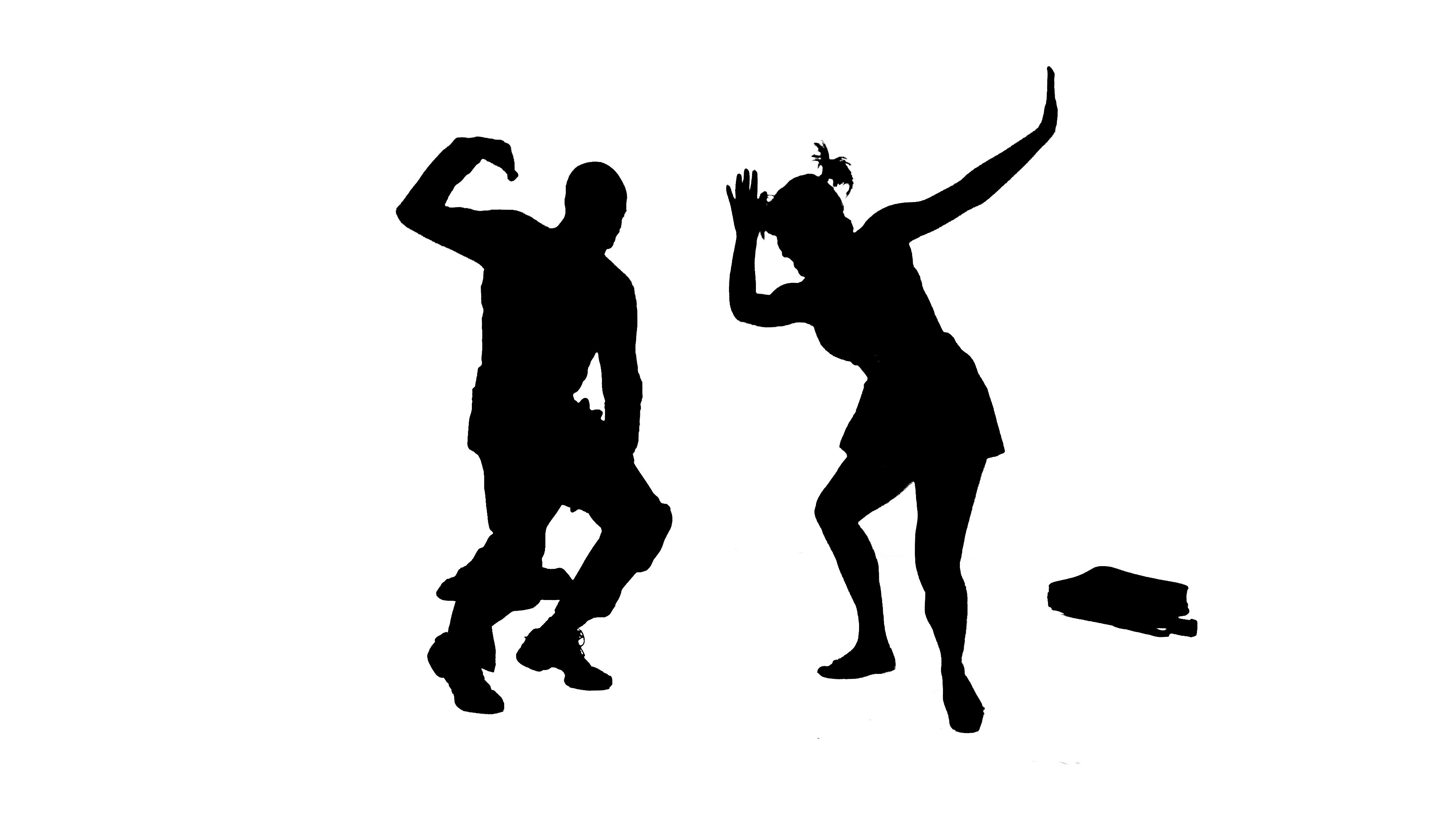 Dancing Couple Silhouette - ClipArt Best