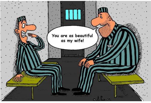 Jail By Aleksandr Salamatin | Love Cartoon | TOONPOOL