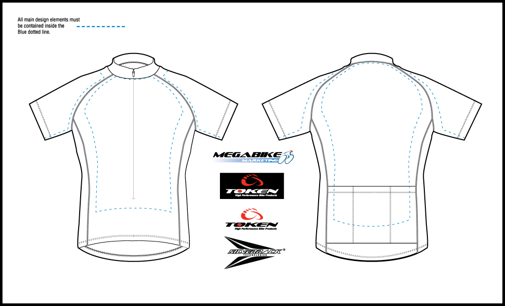 Cycling Jersey Design Template Illustrator images