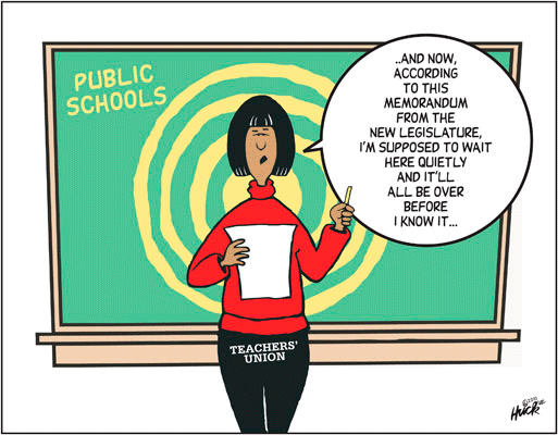 Teacher Cartoons | Targeting Teachers