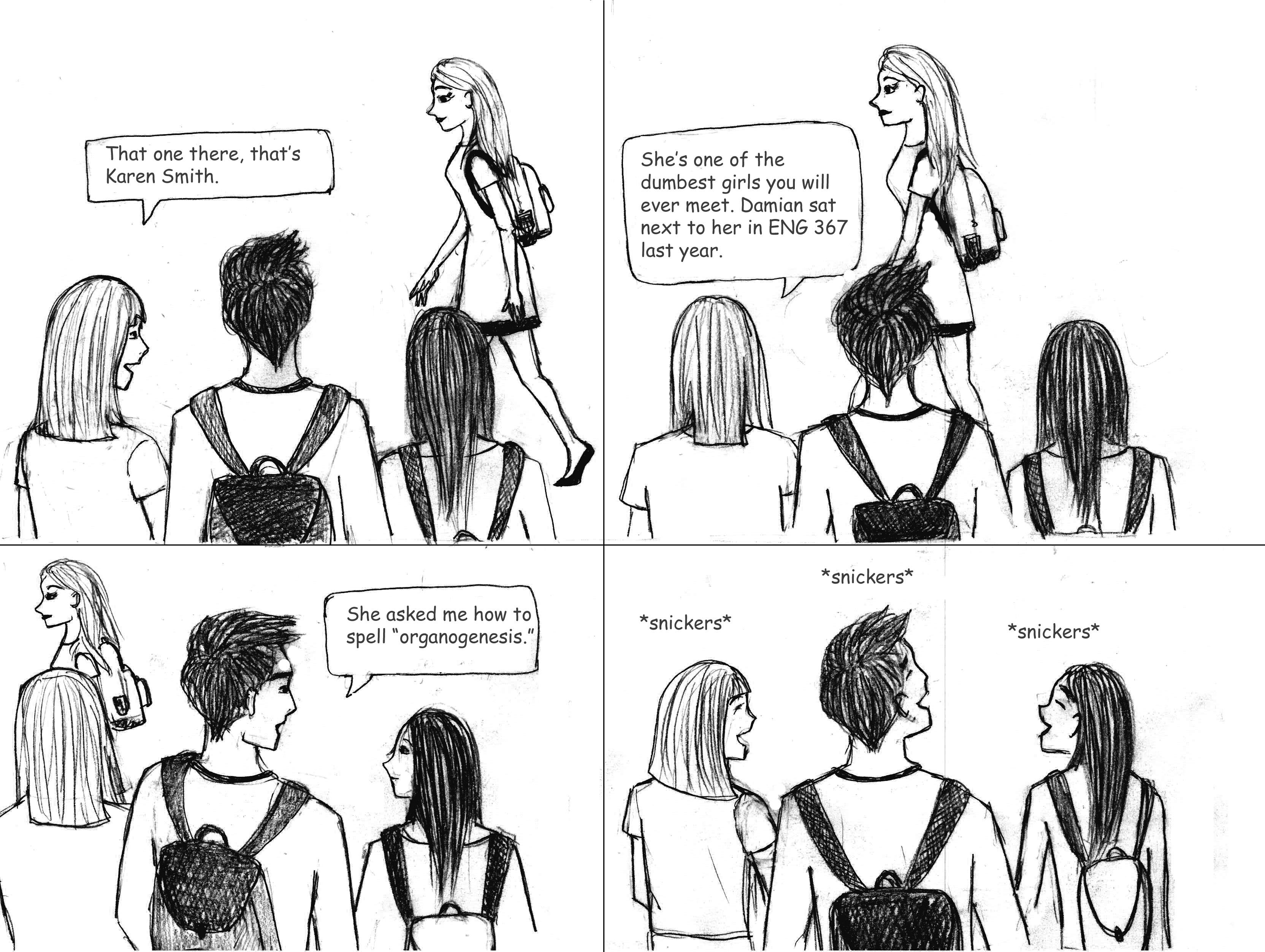 Cartoon: Princeton Mean Girls - The Daily Princetonian