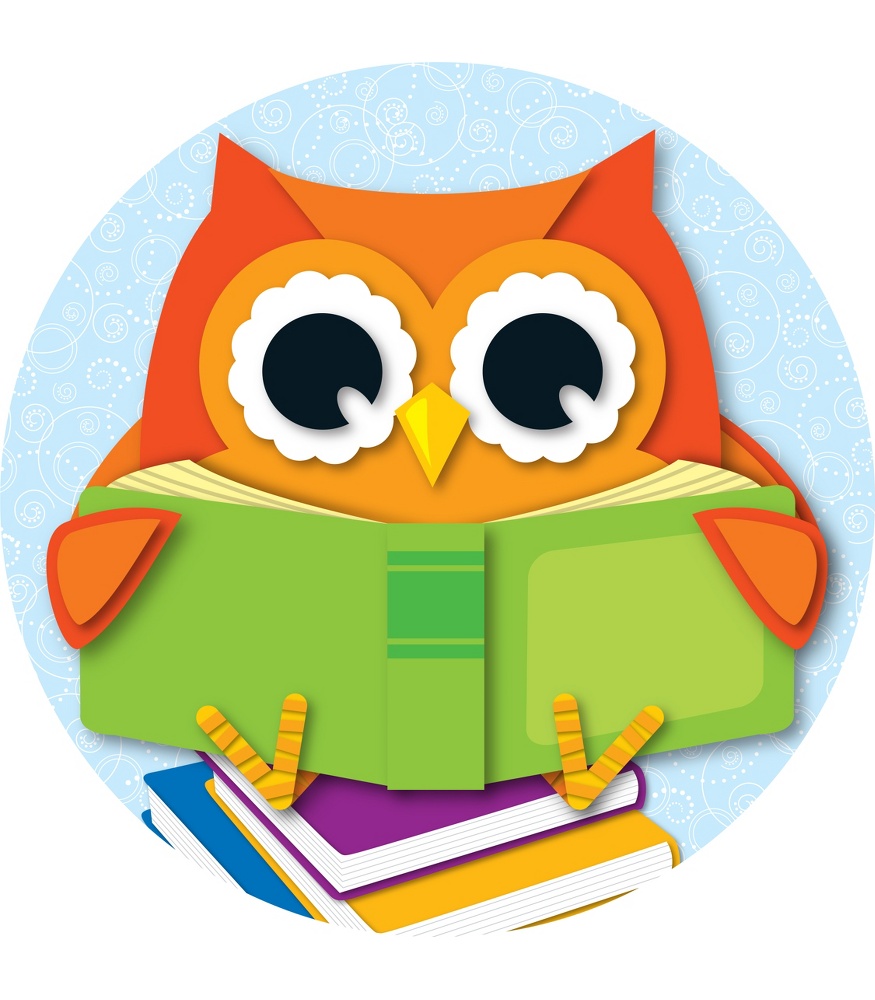 owl reading clipart - photo #7