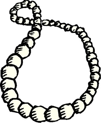 Pearl Necklace Drawing Clipart - Free Clipart