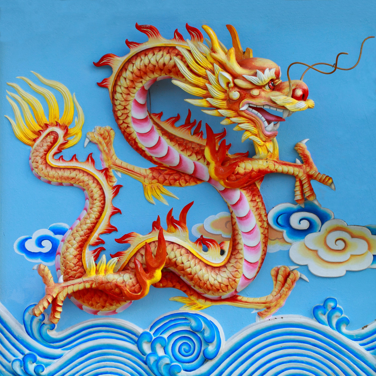 Chinese dragon sculpture 29172 - Books and articles - Classical ...