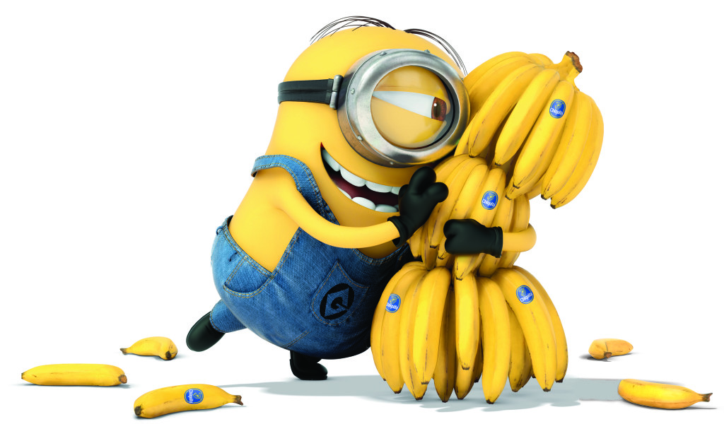 The cartoon Minions they love bananas wallpaper | Cartoons HD ...