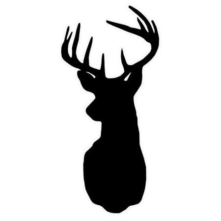 Deer head silhouette on Pinterest | 41 Pins