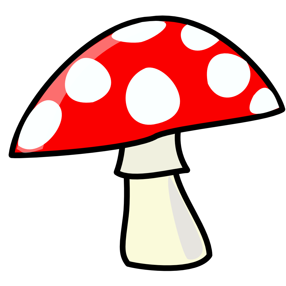 toadstool mushroom clipart - photo #8