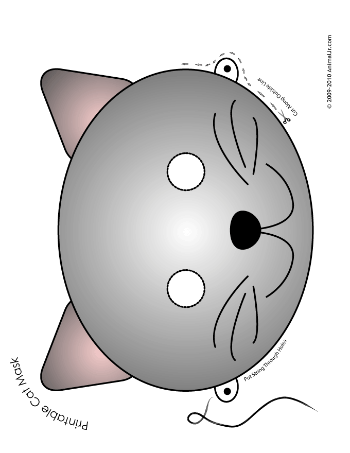 Cat Face Template Cliparts co