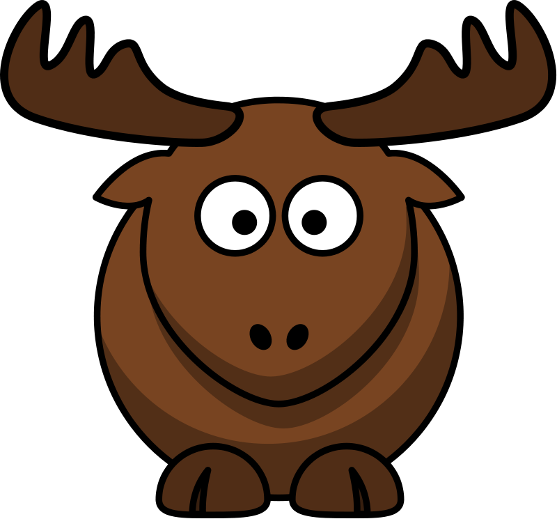 Elk image - vector clip art online, royalty free & public domain