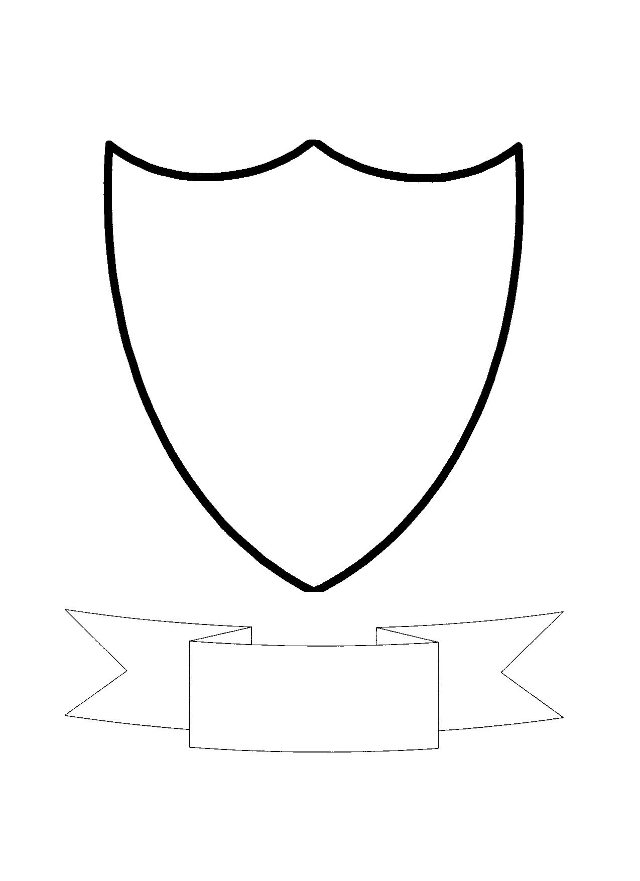 Free Printable Family Crest Template