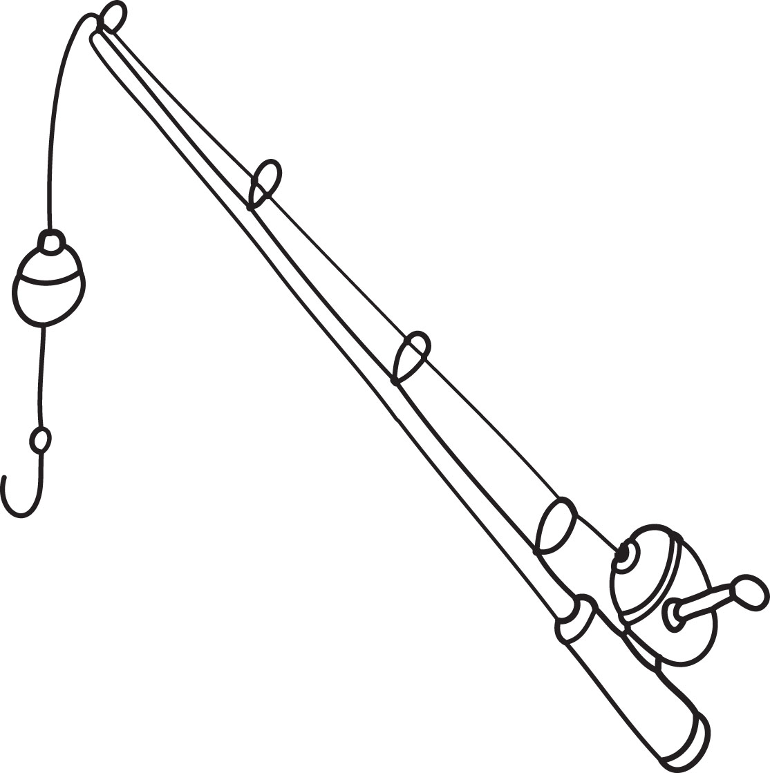 Cartoon Fishing Rods - Cliparts.co