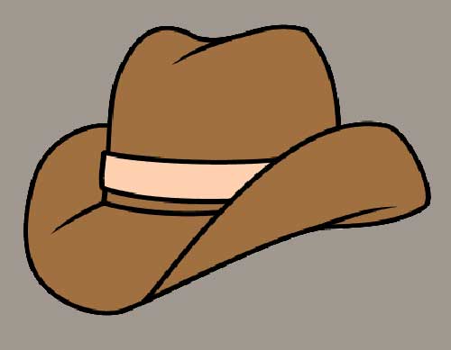cowboy hat cartoon