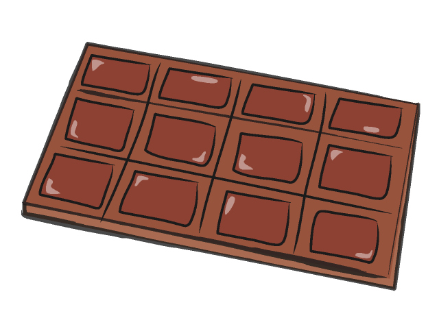 Pix For > Chocolate Bars Clip Art