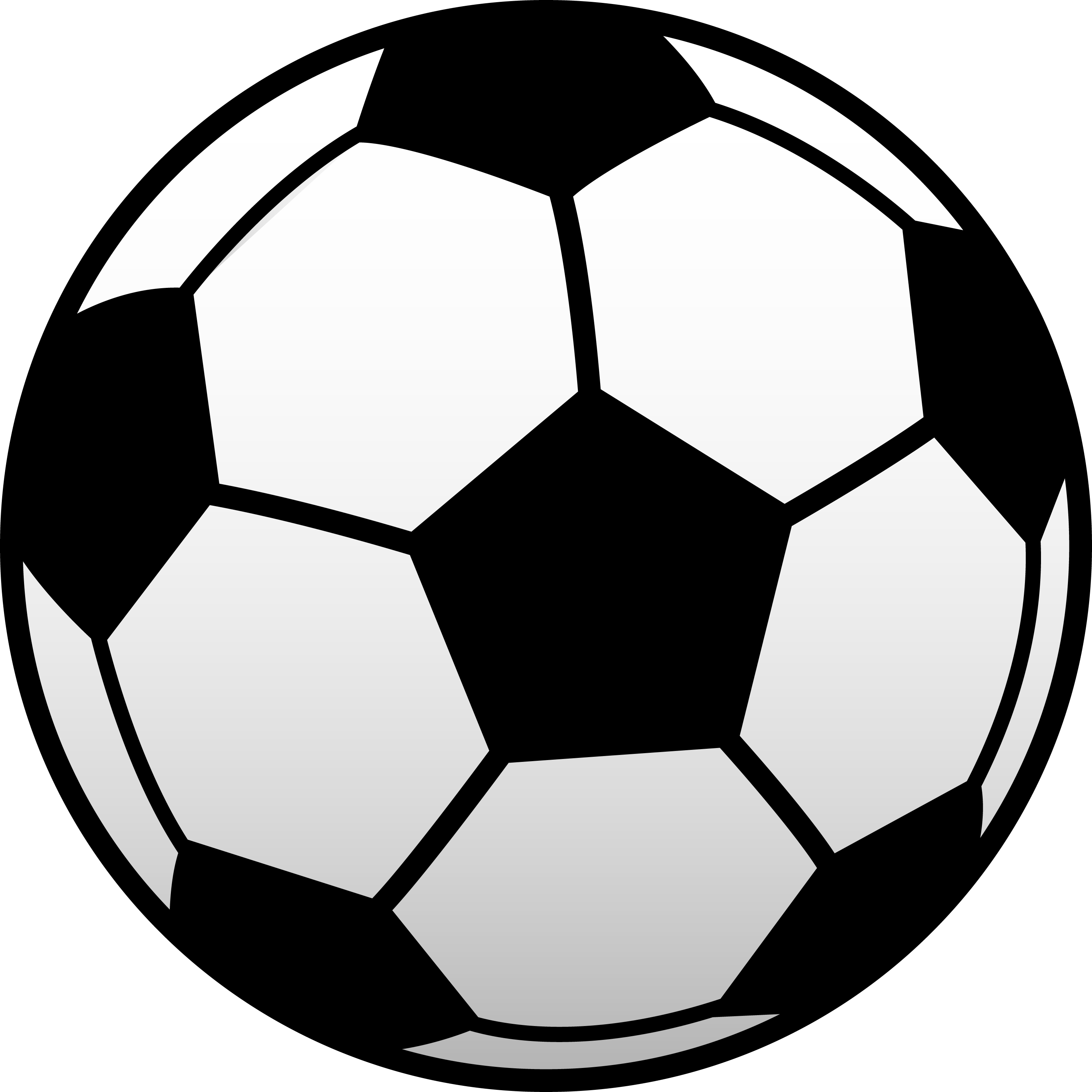 Soccer Ball Outline Clip Art Vector Clip Art Online Royalty | All ...