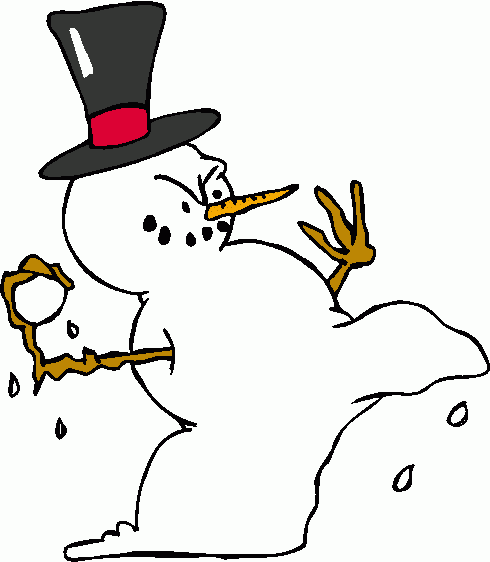 funny snowman clipart - photo #6