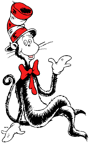 clip art cat in the hat free - photo #4