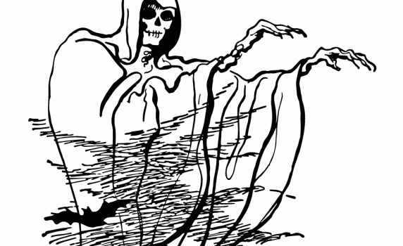 Halloween Skeleton Drawings | lol-rofl.com
