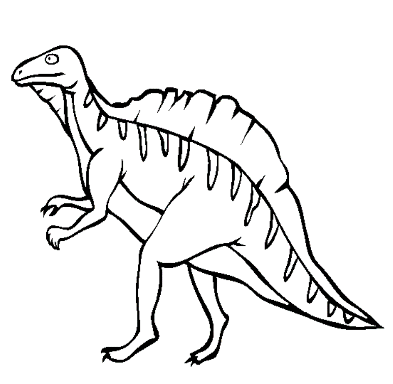 Print Ouranosaurus Dinosaur Coloring Pages or Download ...