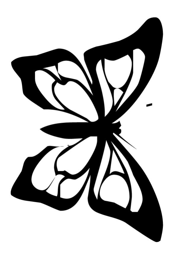 Monarch Butterfly Coloring page | Children's Church | Pinterest