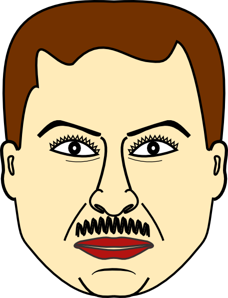 Man Face Clip Art at Clker.com - vector clip art online, royalty ...