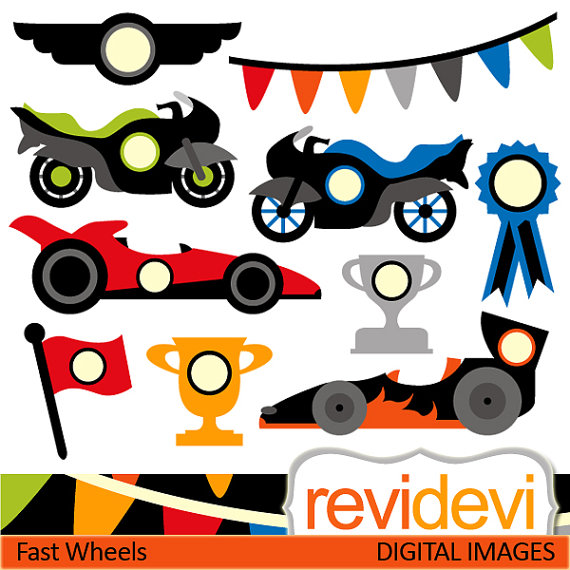 free racing clip art graphics - photo #34