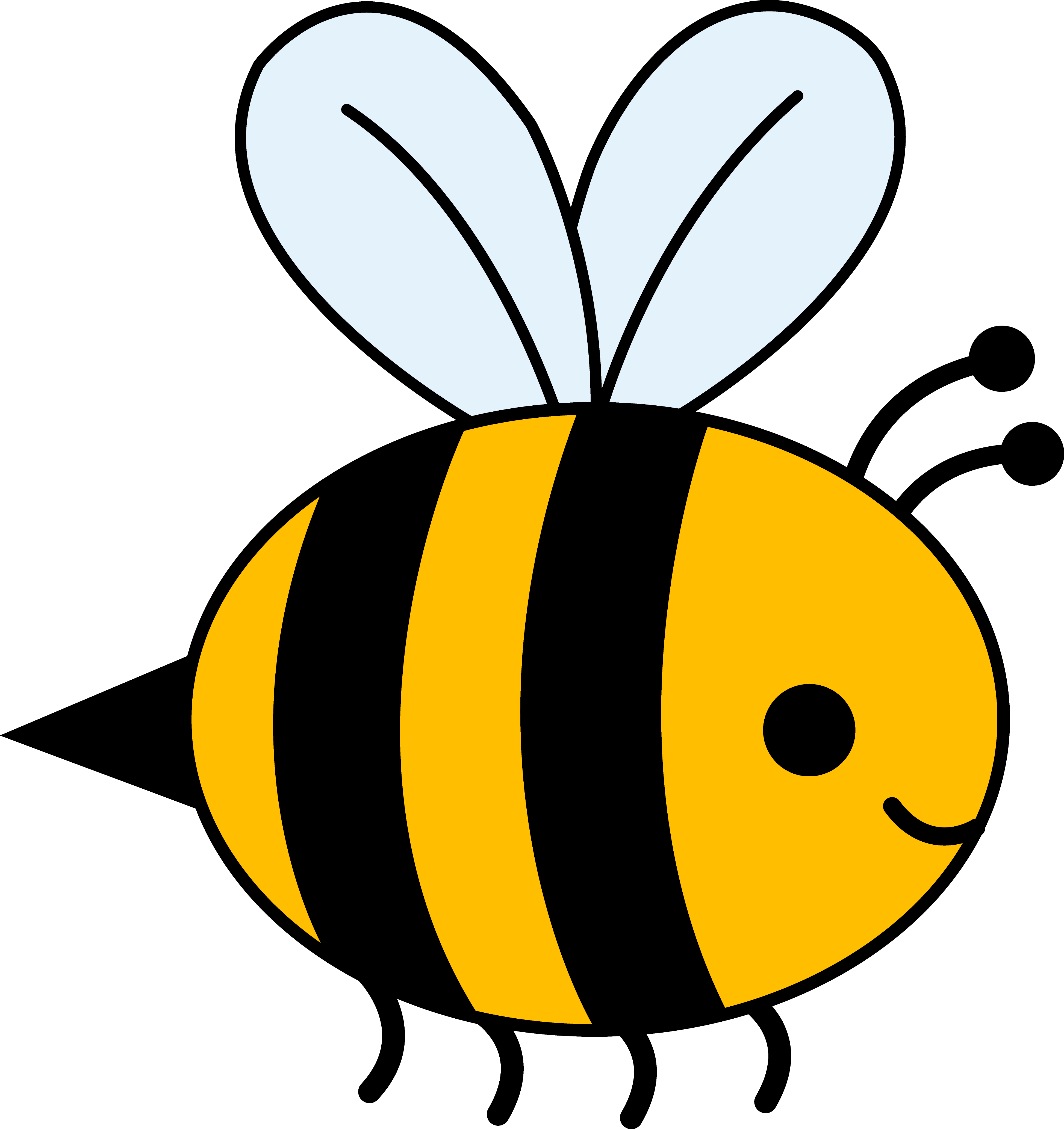 animated clipart bee - photo #23