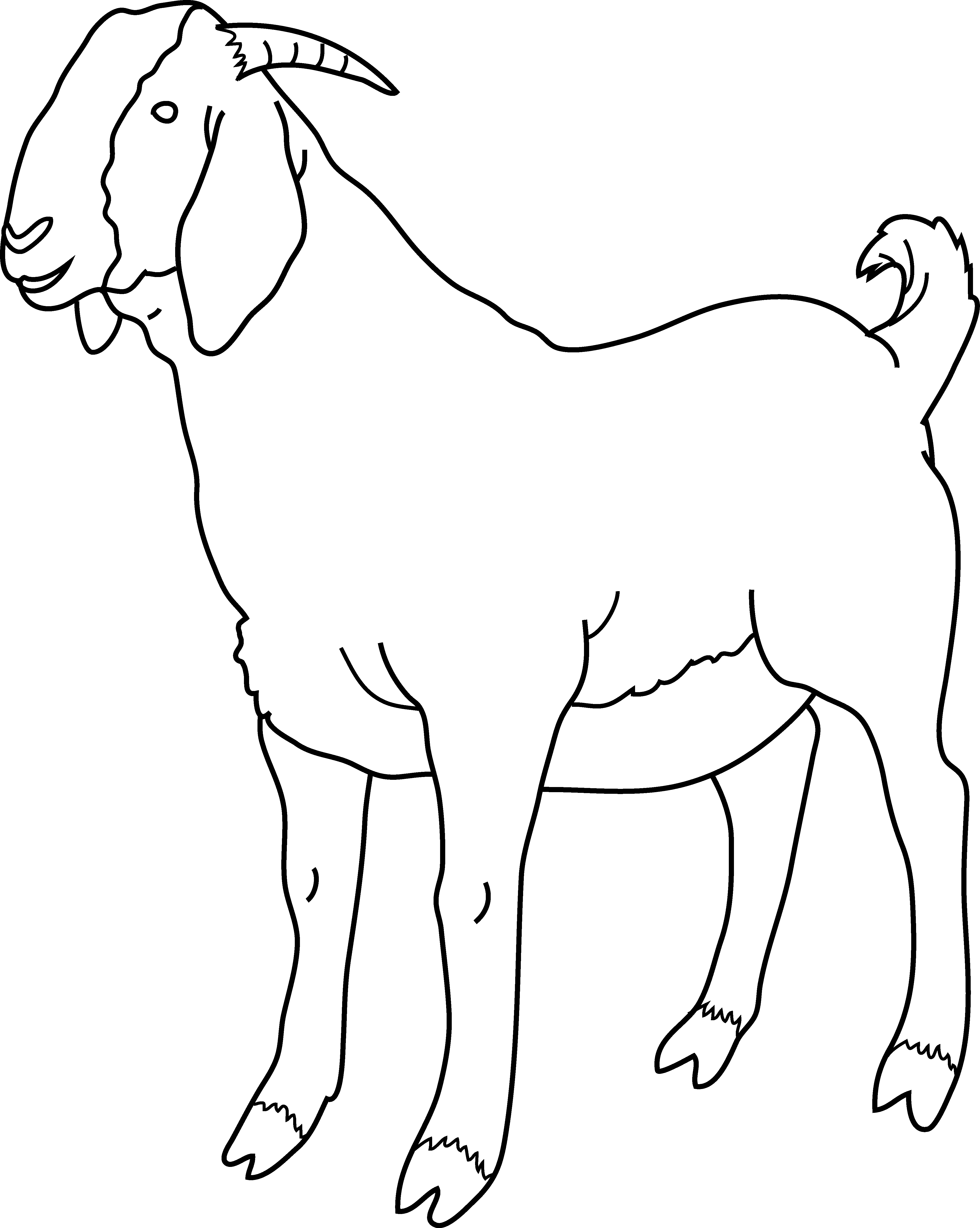 Images For > Goat Clipart