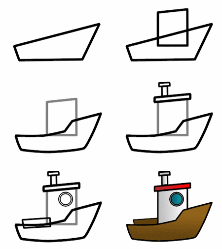 Cartoon Fishing Boat - ClipArt Best