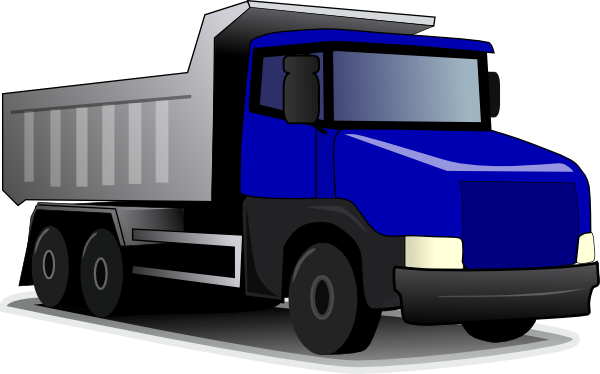 Construction Truck clip art - vector clip art online, royalty free ...