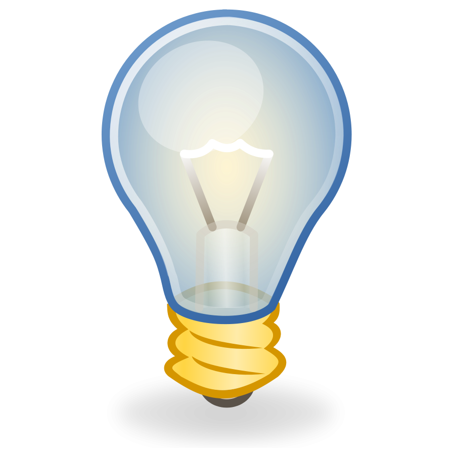 Light Bulb Clipart, vector clip art online, royalty free design ...