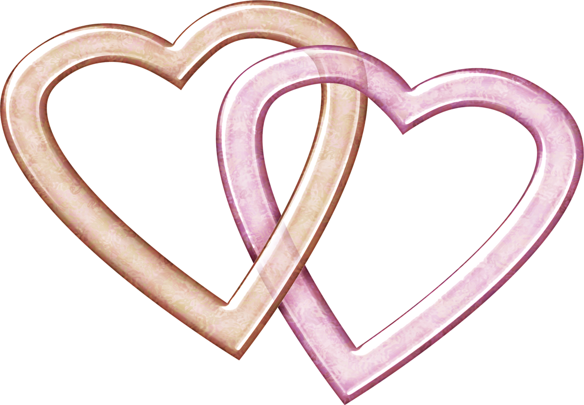 Double Heart Art - ClipArt Best