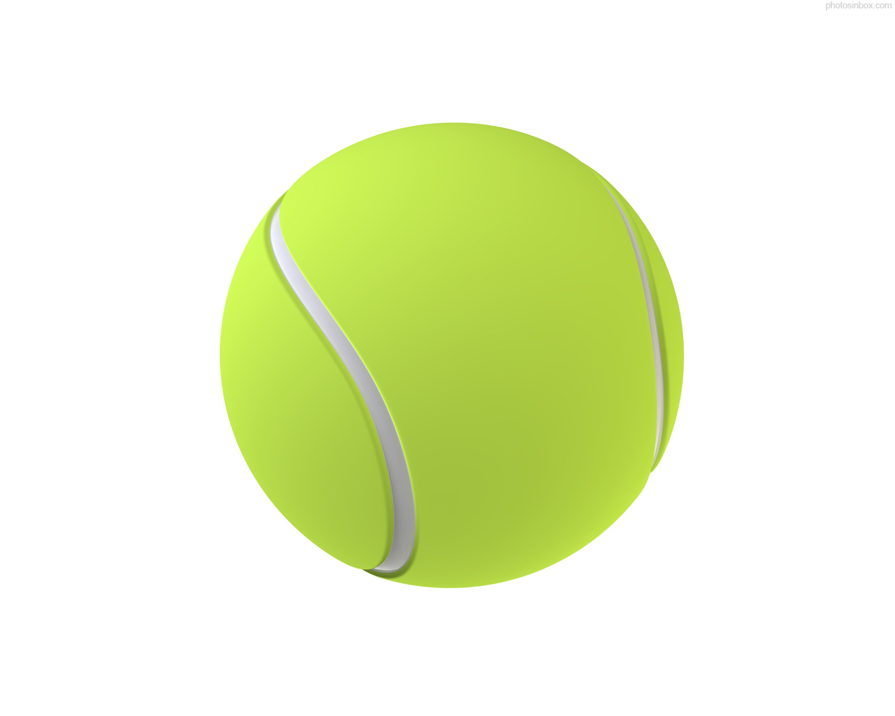 Isolated Tennis Ball image - vector clip art online, royalty free ...