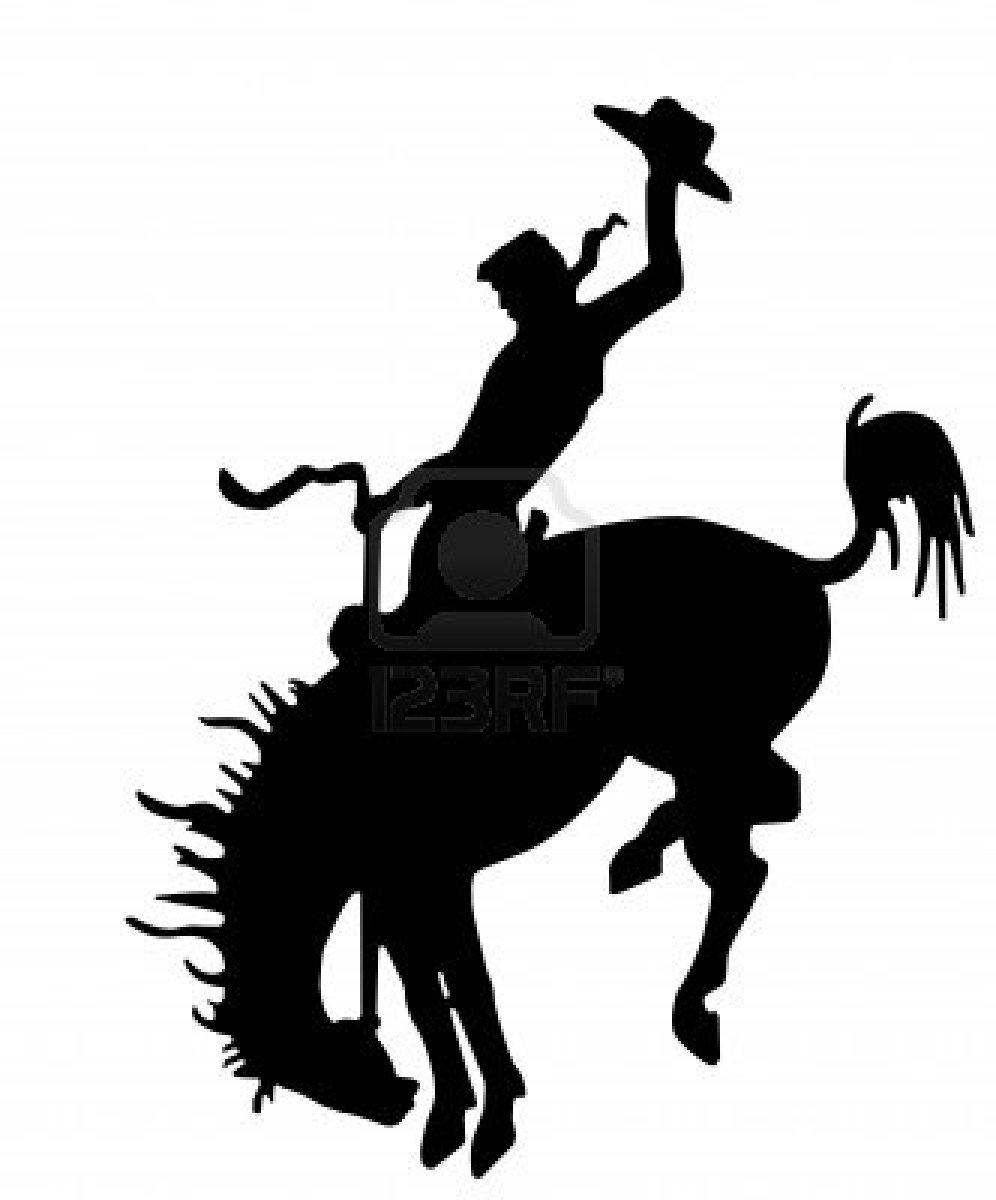 clip art bucking horse - photo #27