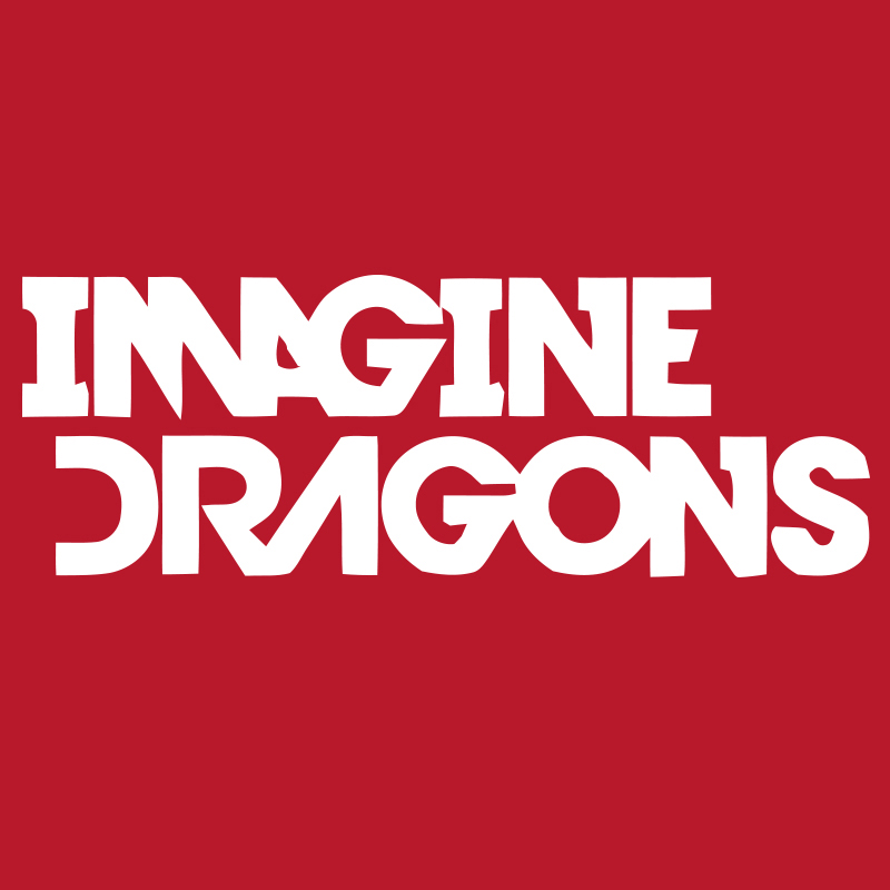 Imagine Dragon Music Logo Graphic T Shirt - Super Graphic Tees