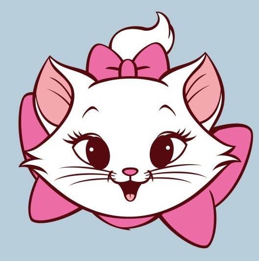 Free Cute Cartoon Cat Heads Illustration Vector » TitanUI
