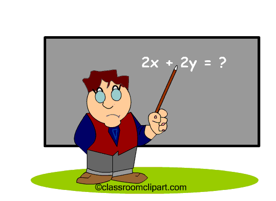 Education Animated Clipart: math_teacher_animation_cc : Classroom ...