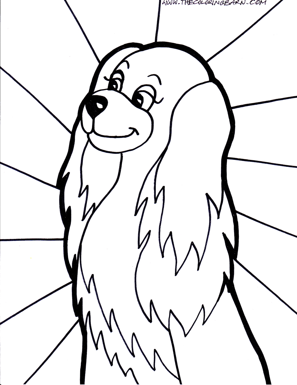 Trends For > Coloring Pages Of Cute Puppies To Print