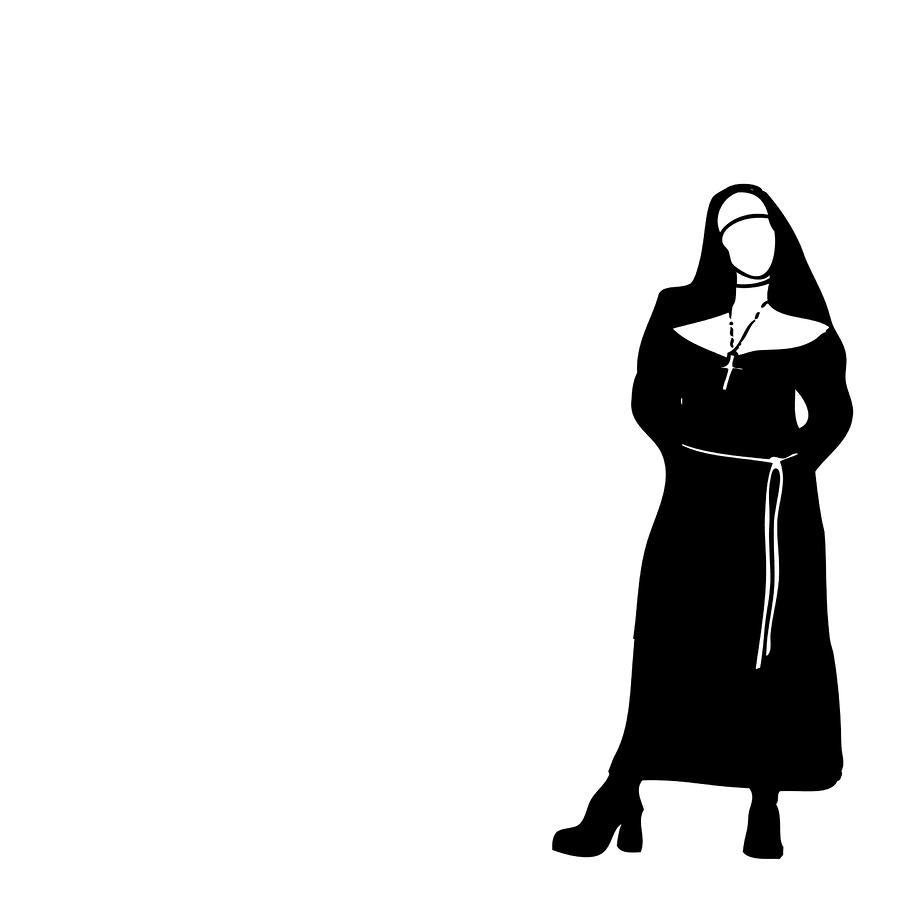 clipart pictures of nuns - photo #10